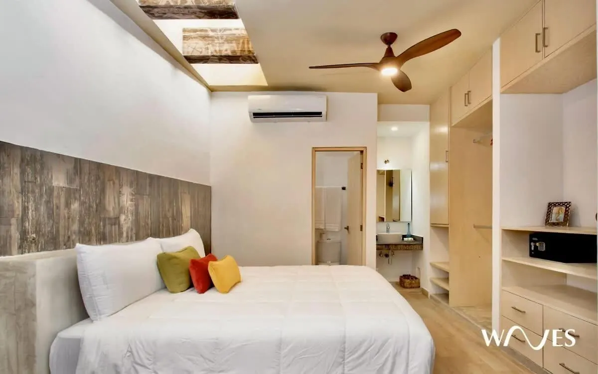 Great Located Spacious 2 Bedroom Apartment With Amazing Terrace By Waves Management Tulum 0*,