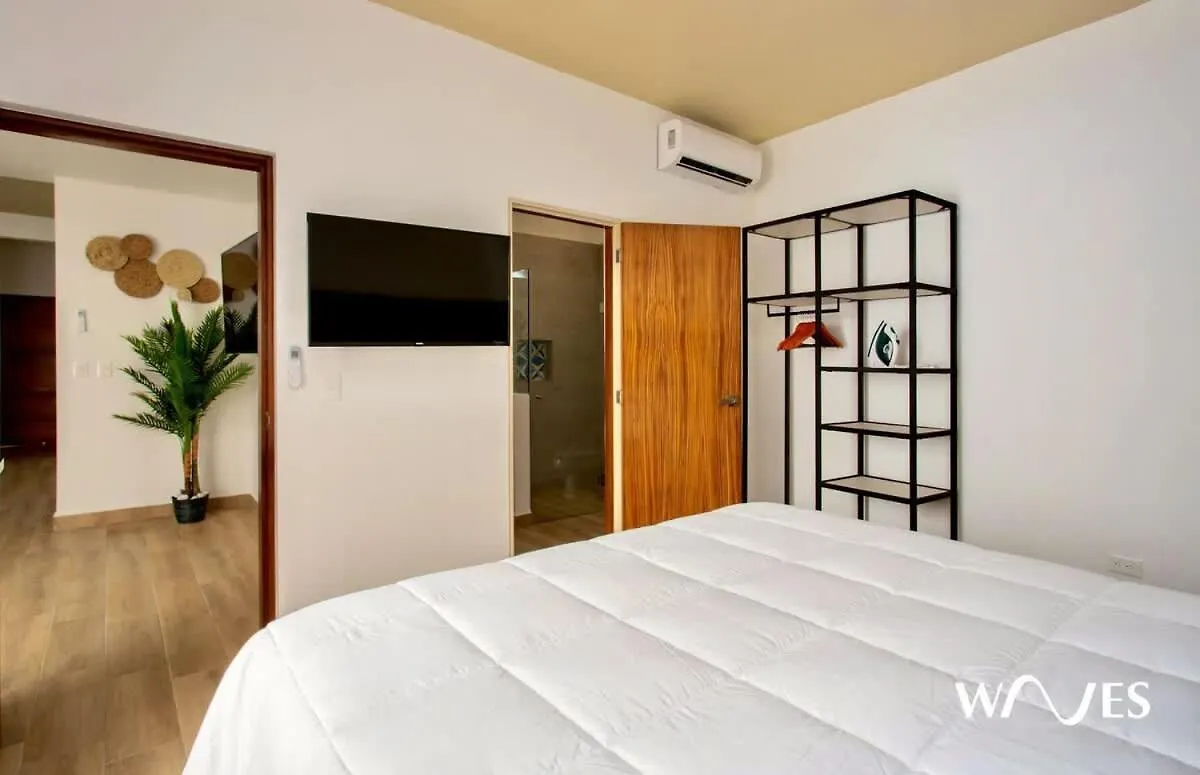 Great Located Spacious 2 Bedroom Apartment With Amazing Terrace By Waves Management Tulum 0*,  Mexiko