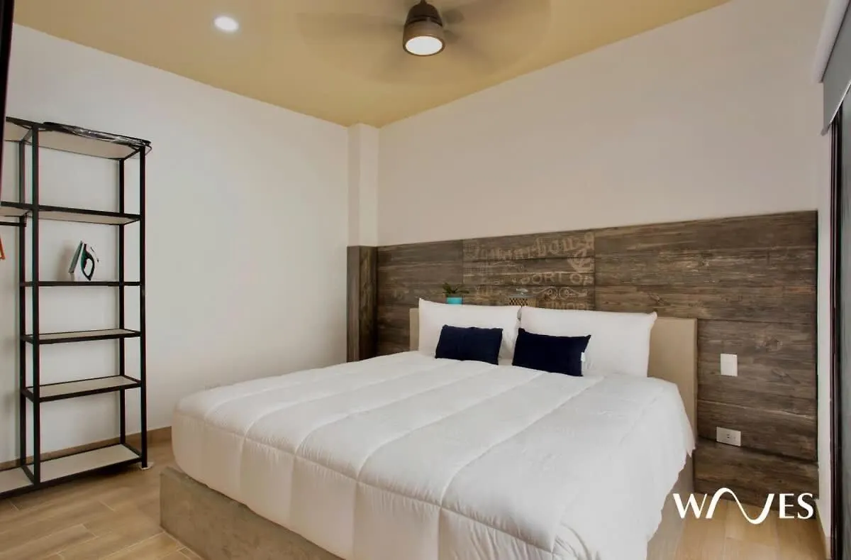 Vila Great Located Spacious 2 Bedroom Apartment With Amazing Terrace By Waves Management Tulum