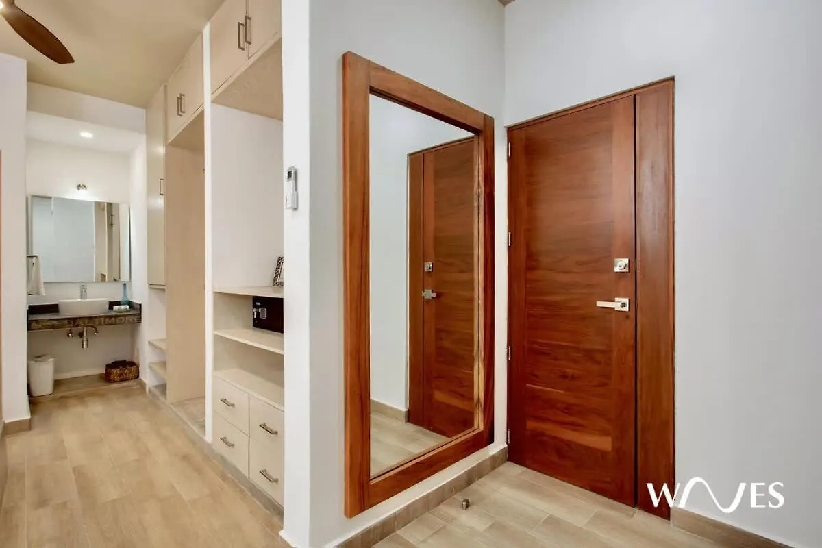Vila Great Located Spacious 2 Bedroom Apartment With Amazing Terrace By Waves Management Tulum
