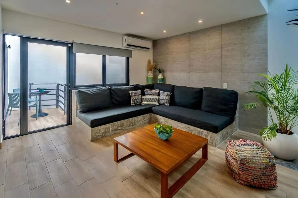 Vila Great Located Spacious 2 Bedroom Apartment With Amazing Terrace By Waves Management Tulum Mexiko