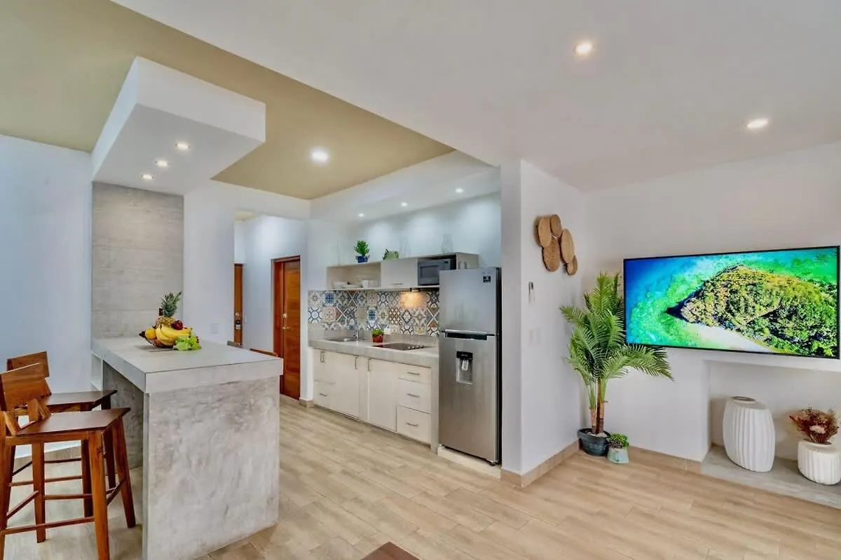Vila Great Located Spacious 2 Bedroom Apartment With Amazing Terrace By Waves Management Tulum